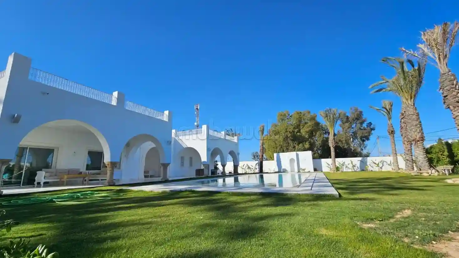 Location Estivale Villa S4 Avec Piscine à Hammamet - Vue 2