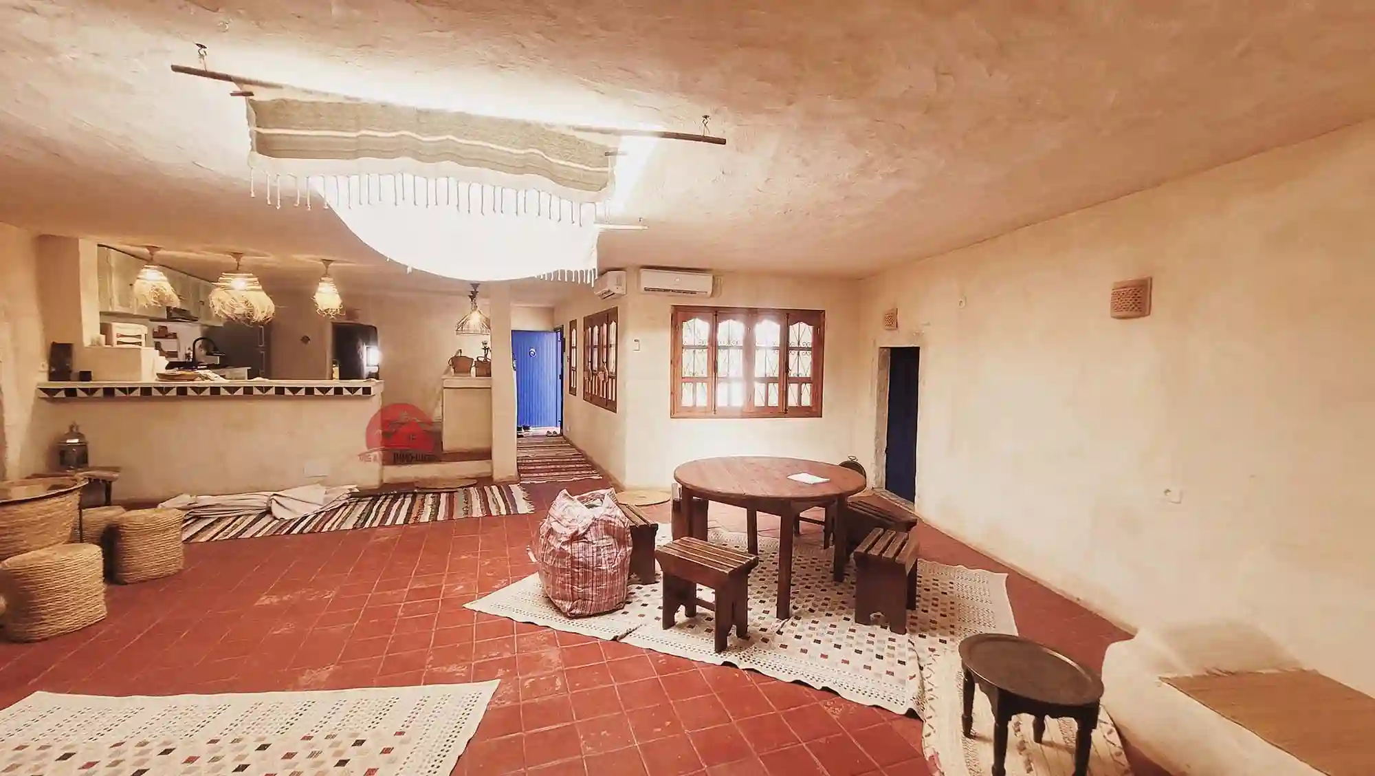 Houch Typique Avec Piscine À Djerba - Vue 1