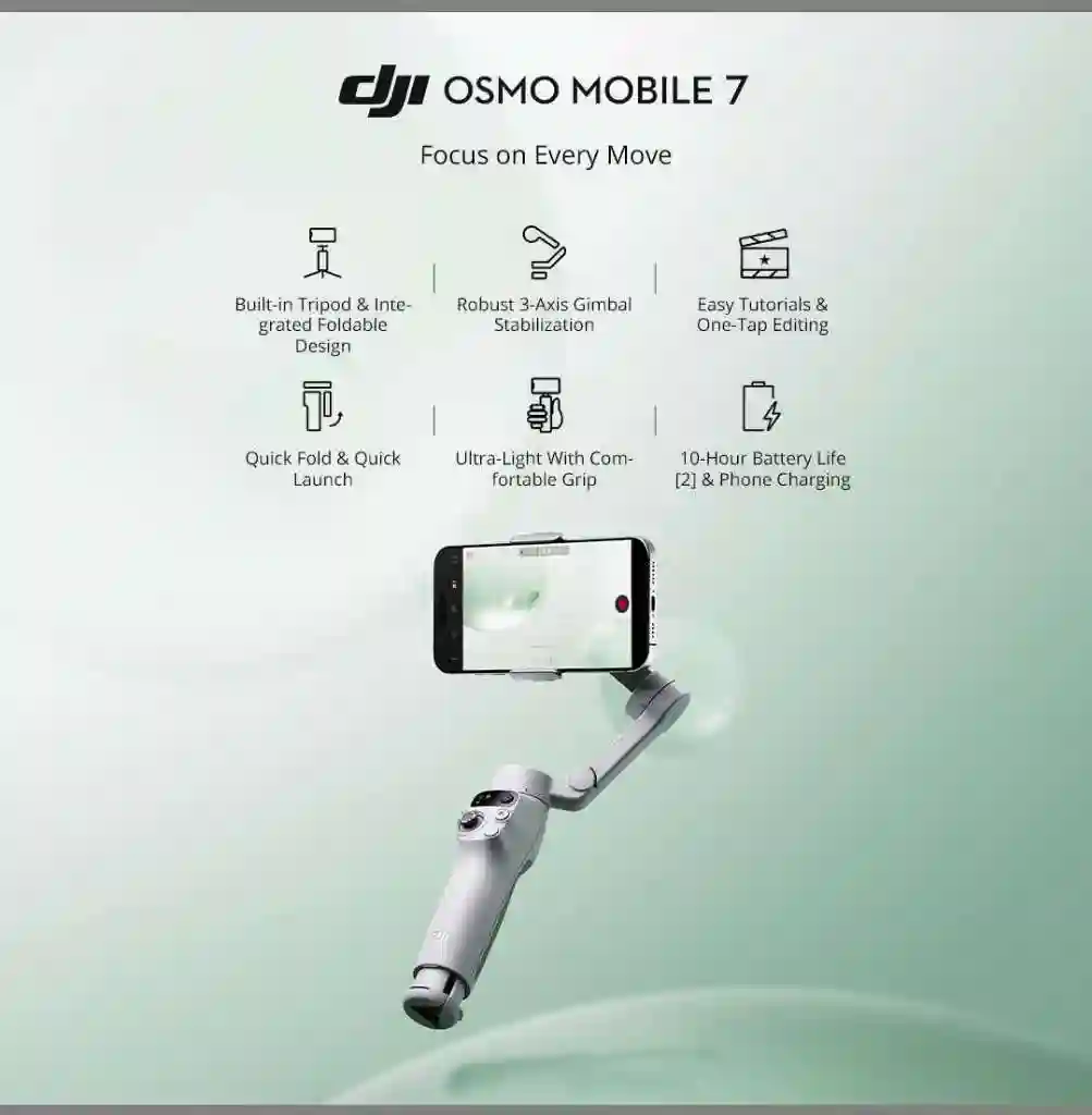 Stabilisateur Osmo 7 Neuf - Vue 4