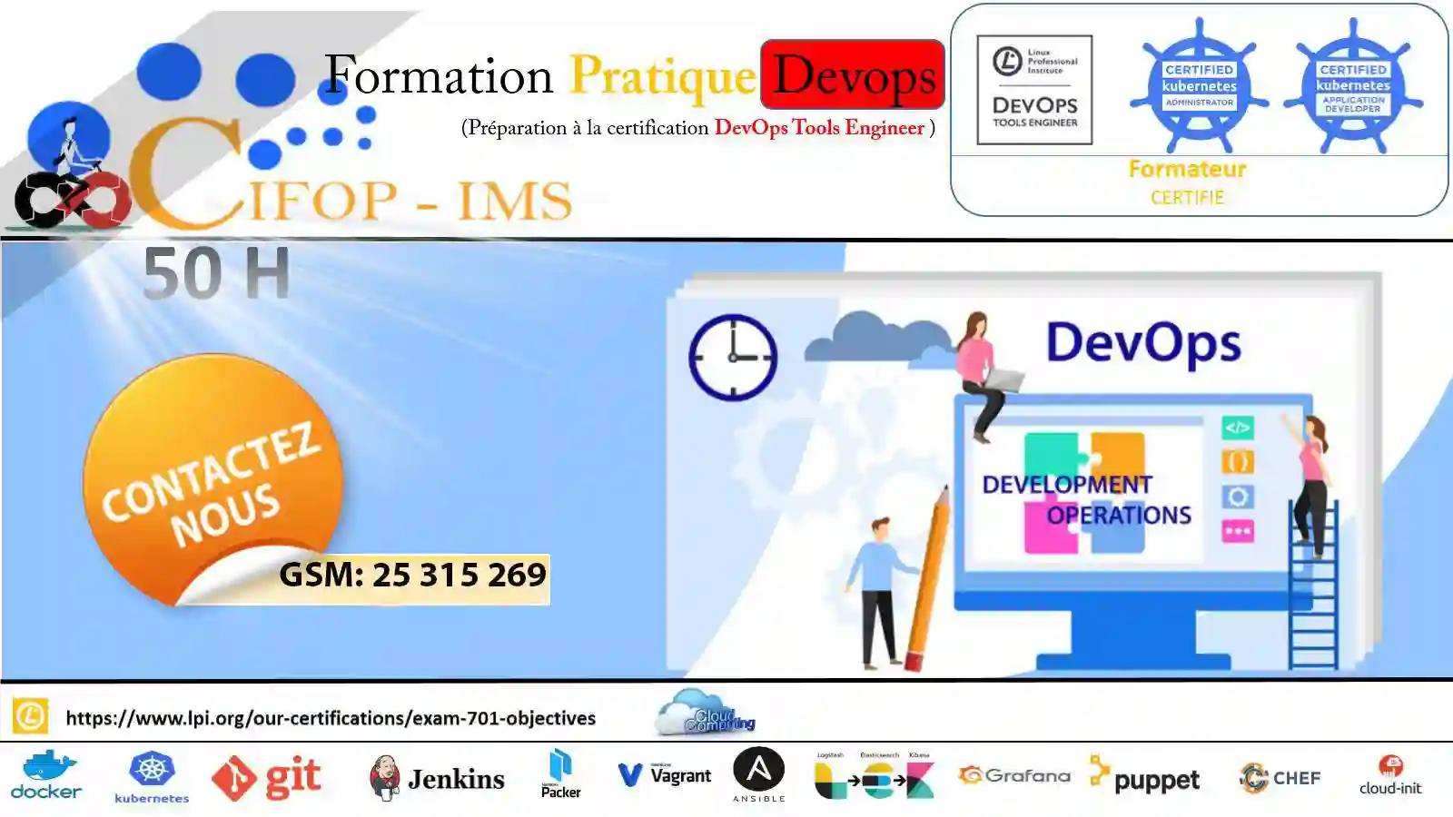 Promo : Formation Devops Certifiante