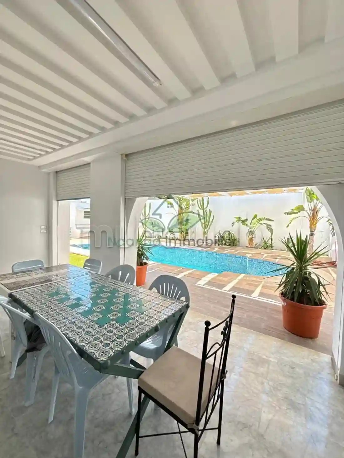 Location Estivale Villa S2 a Hammamet - Vue 2
