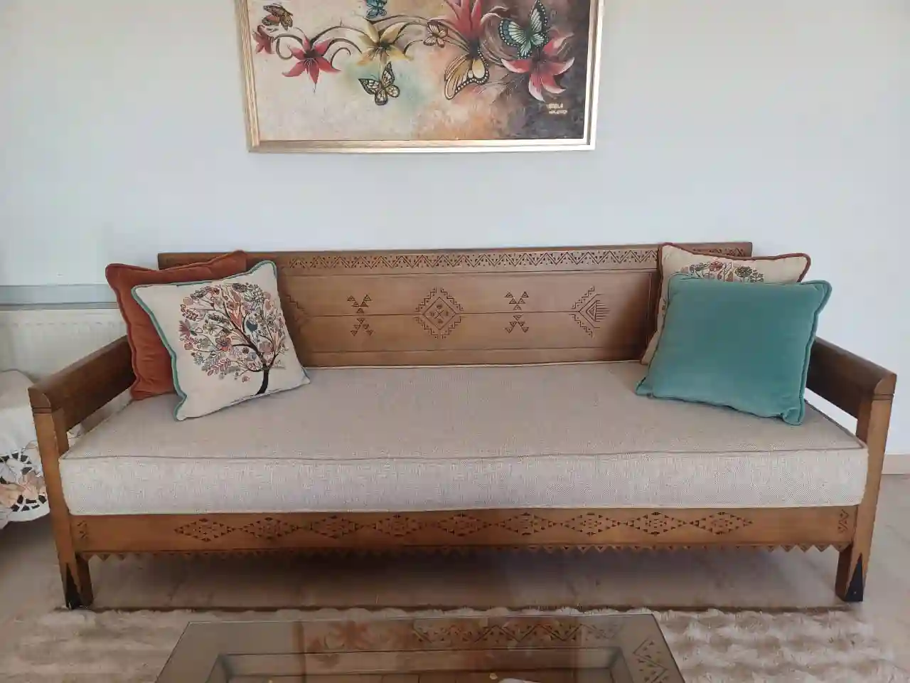 Un Séjour et une Table 'klam Ellouh' à Mnihla - Vue 1