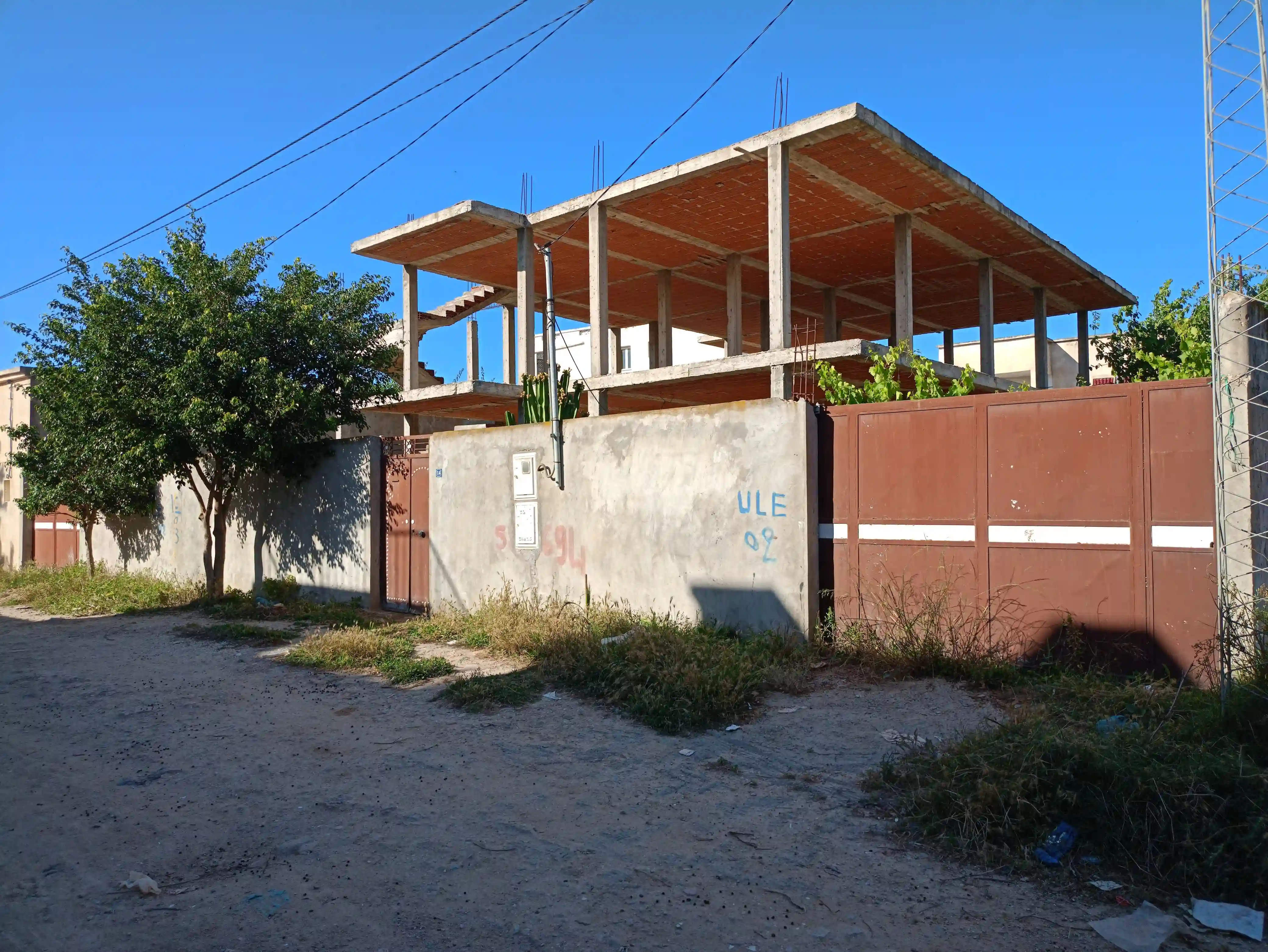 Villa en Construction à Borj Touil à Borj Touil - Vue 2