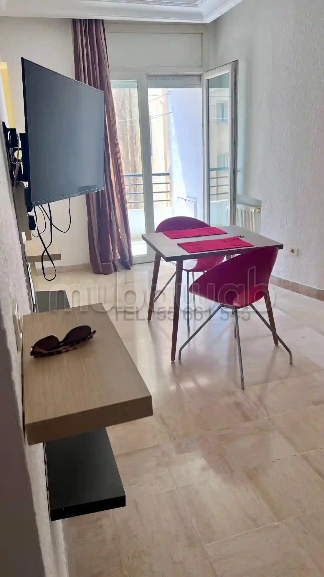 A Louer Appartement Meublé s1 à La Soukra - Vue 3