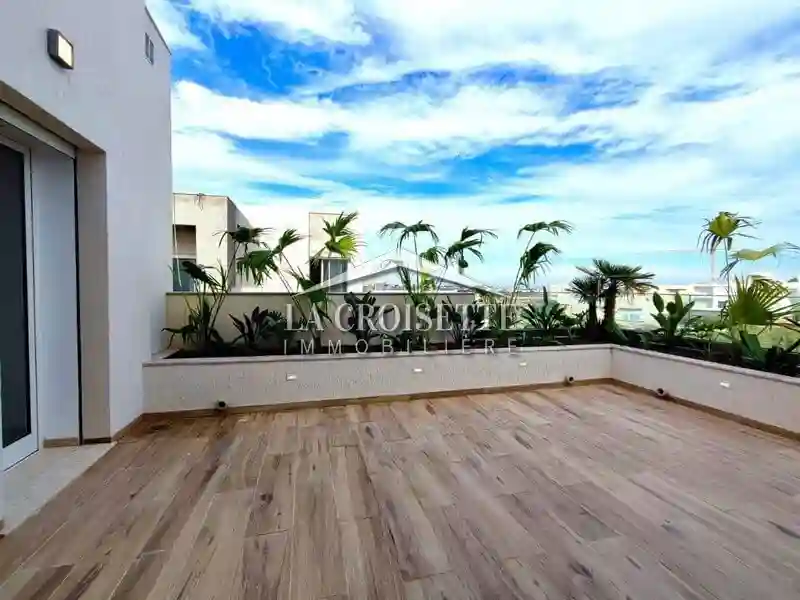 Appartement s+1 Avec Terrasse à la Soukra Mal4364 - Vue 4