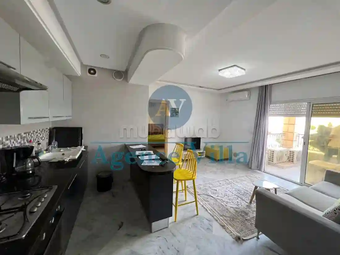 Un Appartement s1 Meublé aux Jardins de Carthage - Vue 1