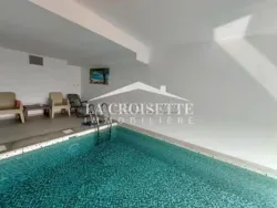 Triplex S3 Avec Piscine et Jardin à la Soukra