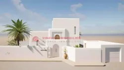 Villa Avec Piscine Titre Bleu Zone Urbaine À Djerba