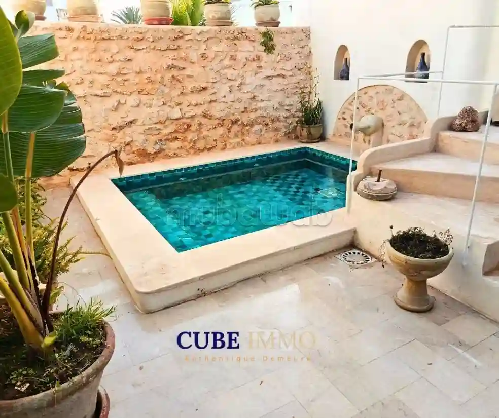 A Louer Houch Djerbien au Centre de Hammamet - Vue 1