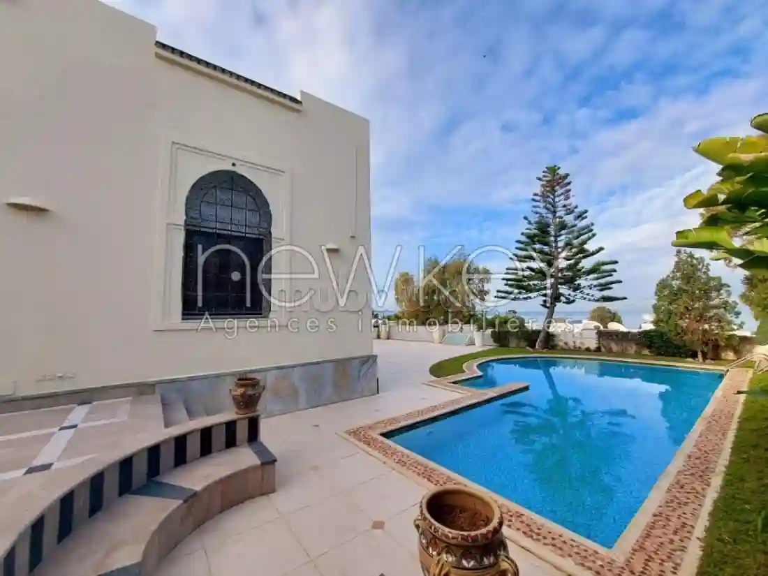 Magnifique Villa s4 vue mer à la Marsa Corniche - Vue 1