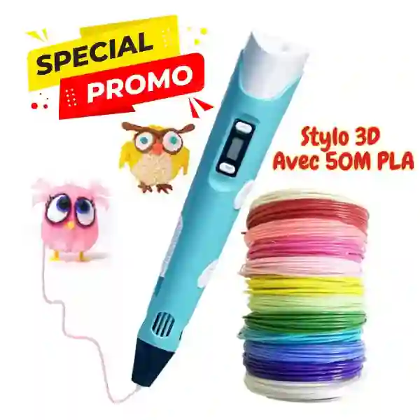 Stylo 3D Avec 50M PLA