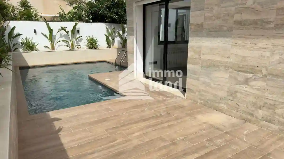 Villa Jumelée Avec Piscine à la Soukra à La Soukra - Vue 3