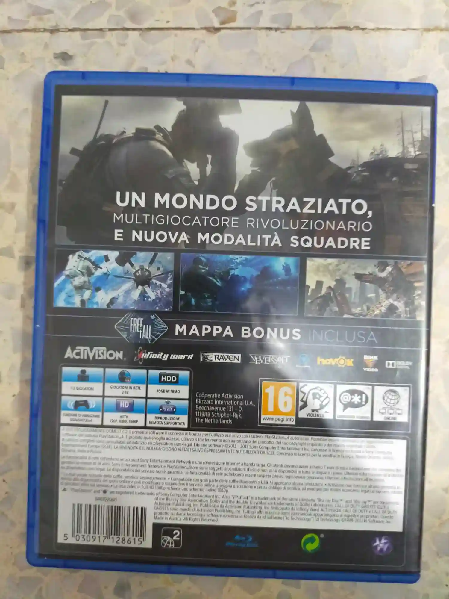 CD Call OF Duty Ghost PS4 - Vue 2