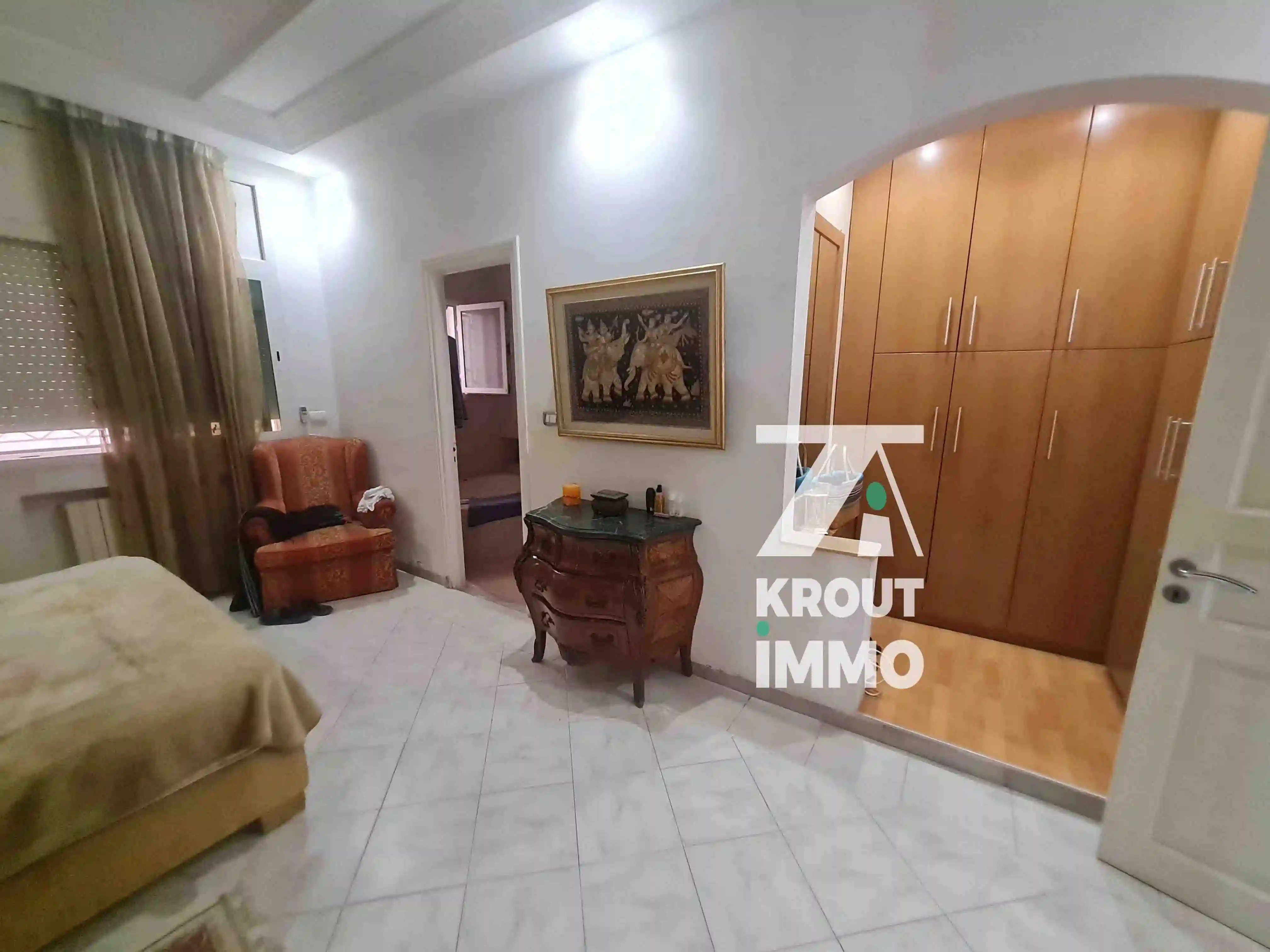 Une Villa Derrière Mosquée Ibrahim el Khalil à El Manar 1 - Vue 1