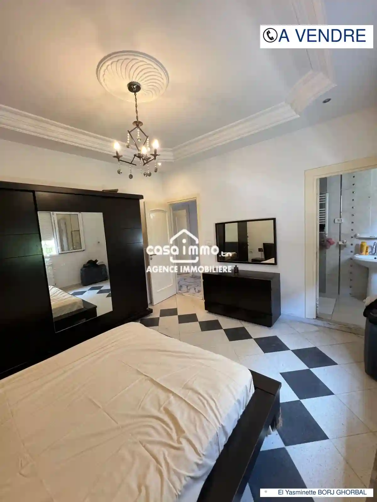 Etage de Villa s3 1er Etage à El Yasminette - Vue 2