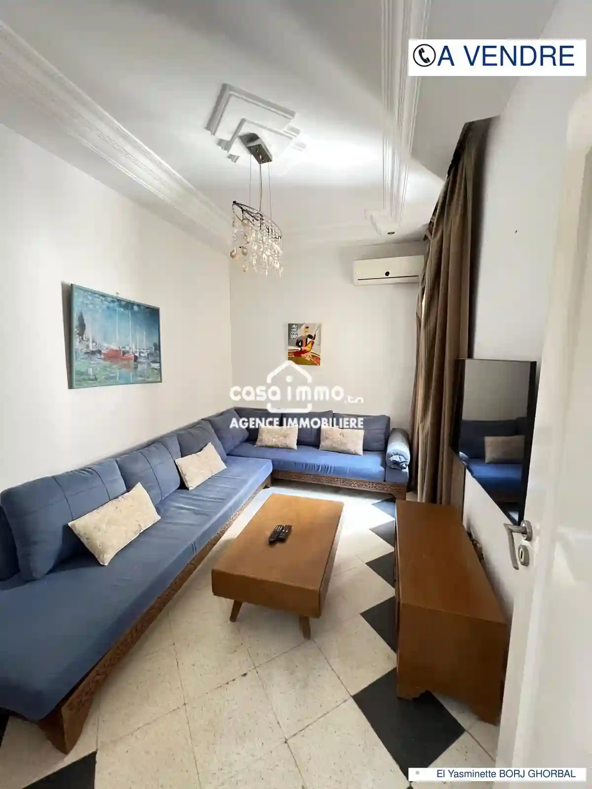 Etage de Villa s3 1er Etage à El Yasminette - Vue 3