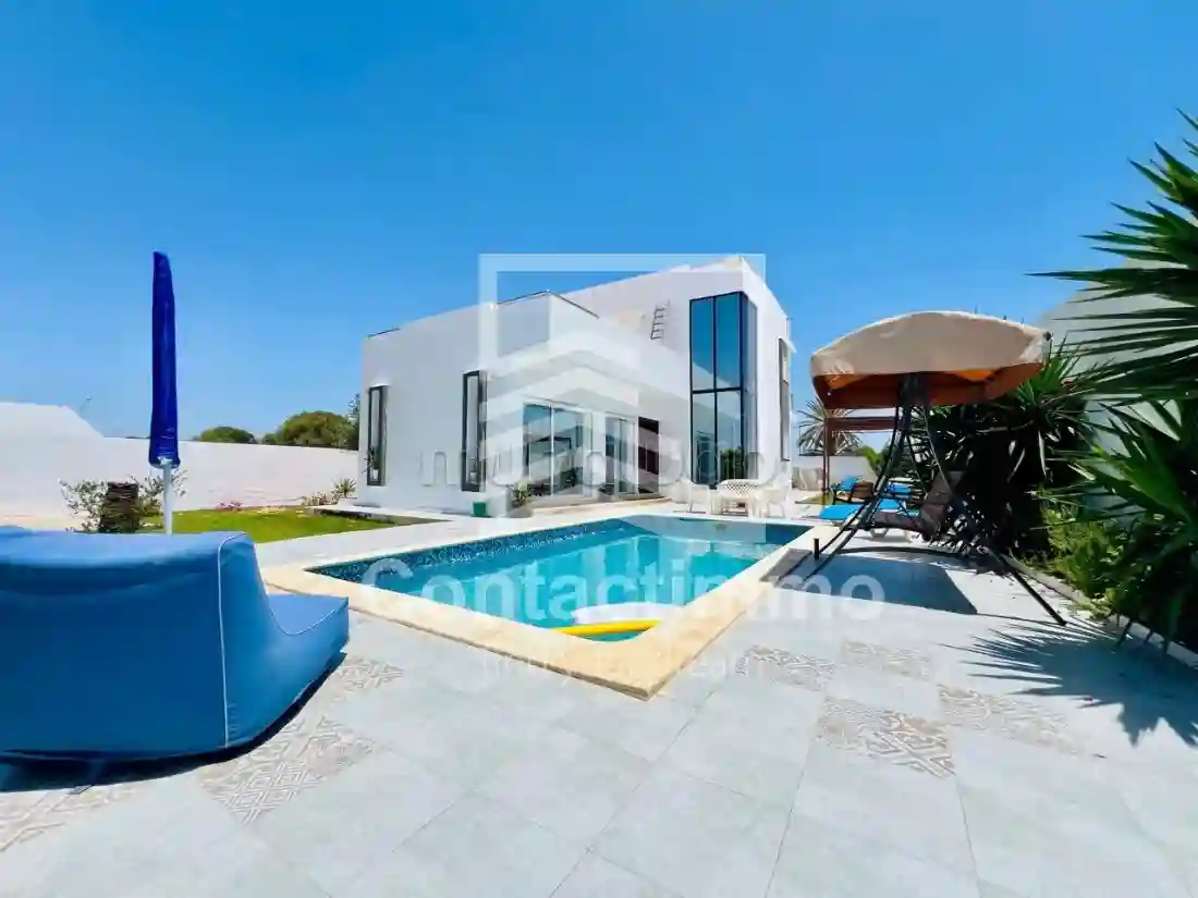 A Louer Magnifique Villa s3 à Aghir Djerba - Vue 1