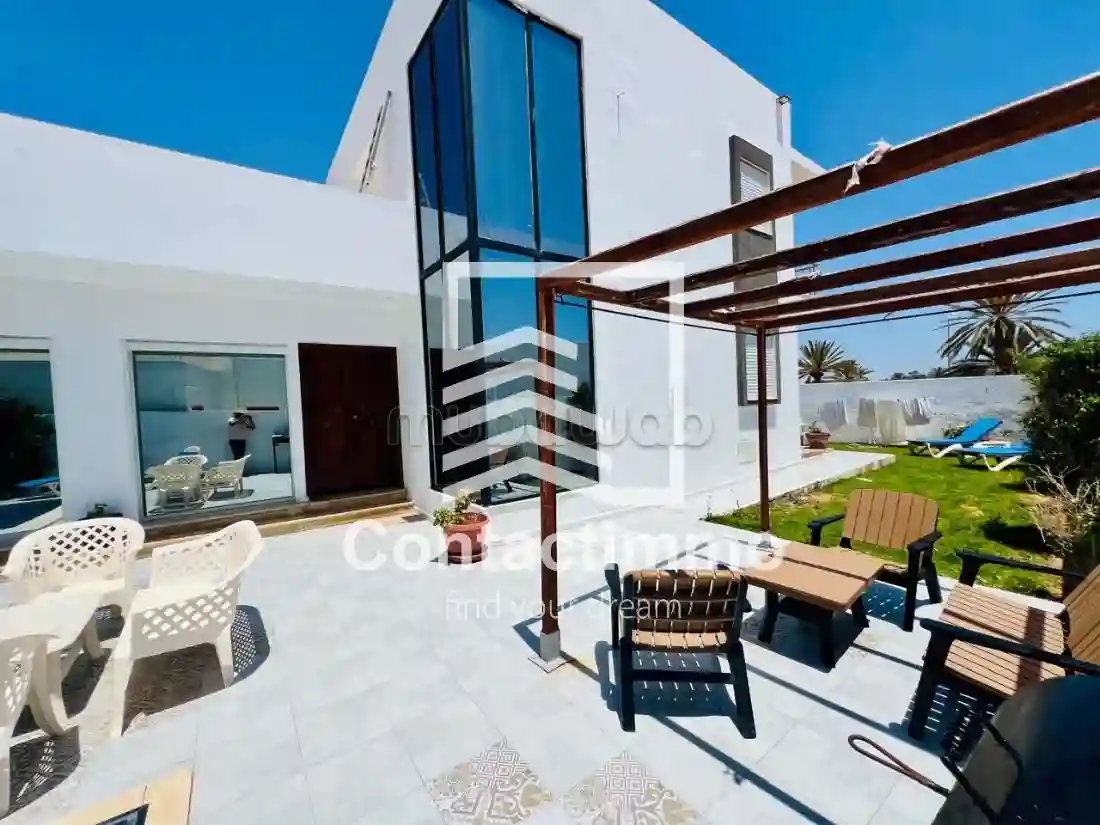 A Louer Magnifique Villa s3 à Aghir Djerba - Vue 3