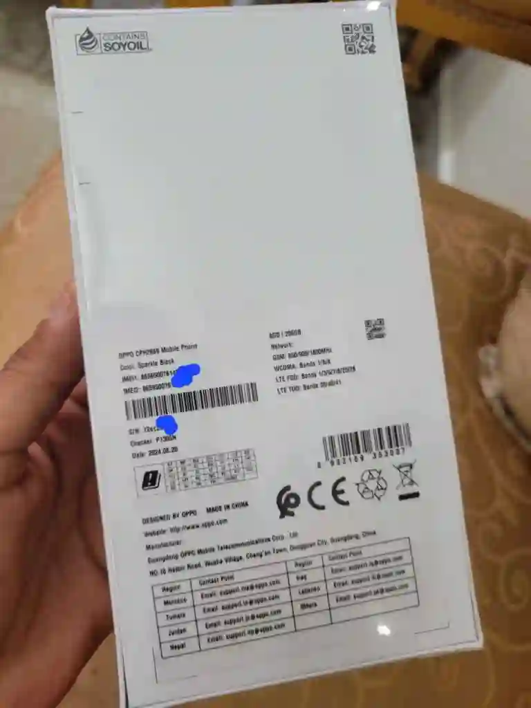 Oppo a 3 Neuf Version 8256