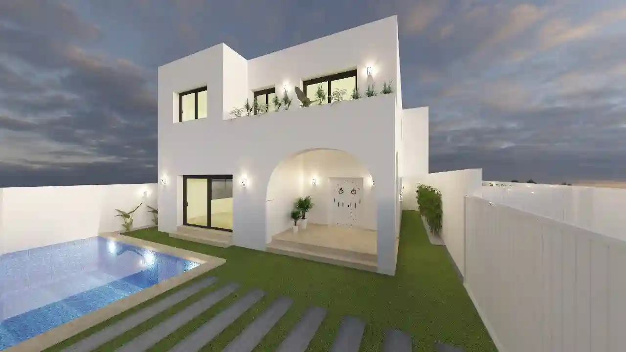 Villa L'idéal à Hammamet - Vue 2