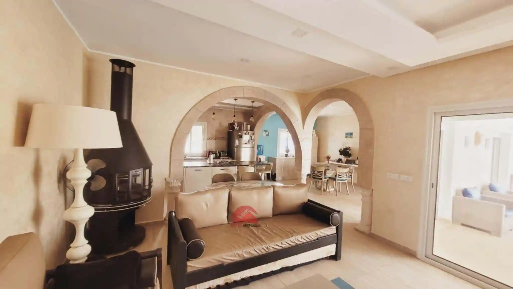 Villa Avec Piscine à Djerba Aghir zu – réf V681 - Vue 1