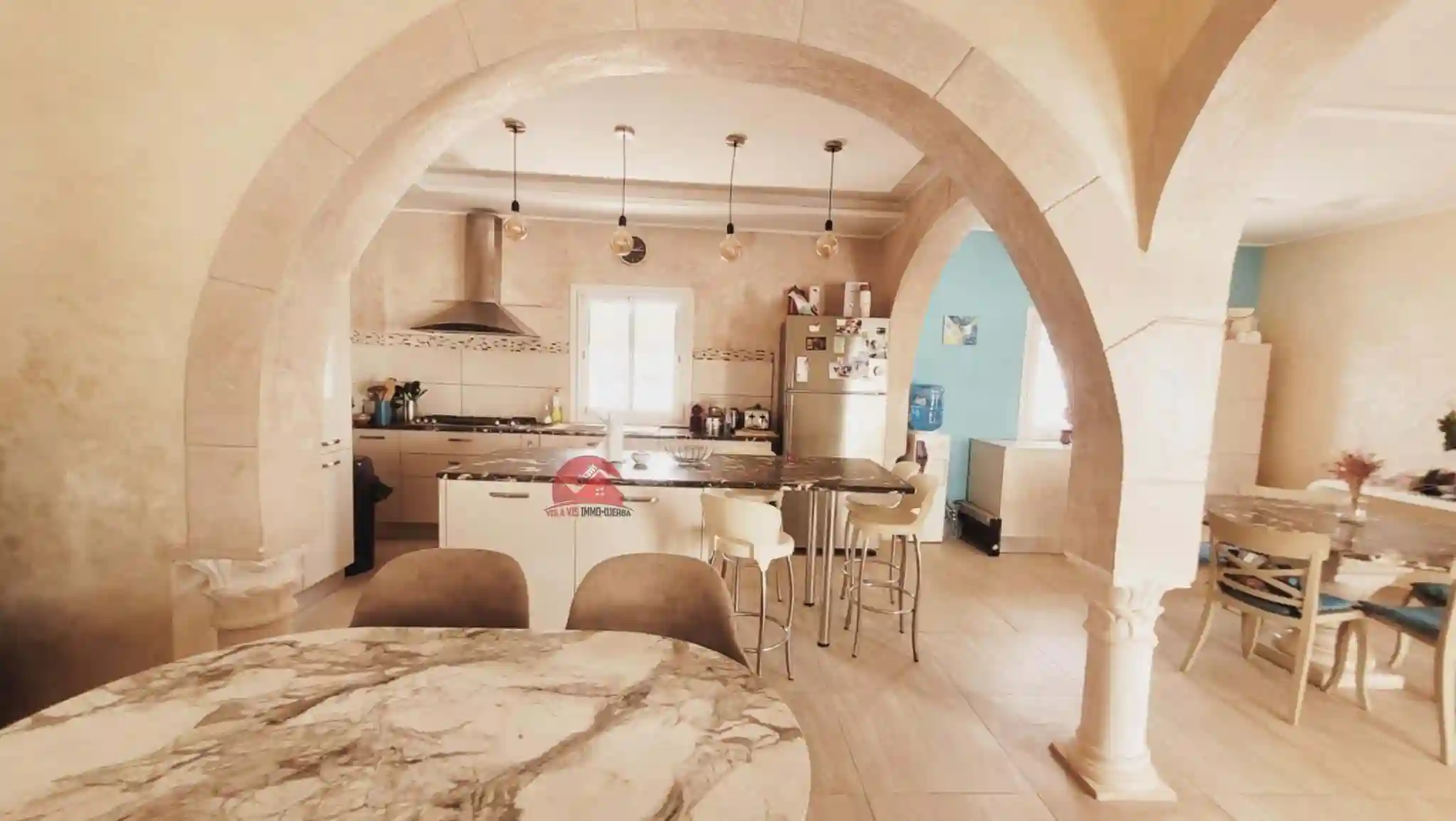 Villa Avec Piscine à Djerba Aghir zu – réf V681 - Vue 2