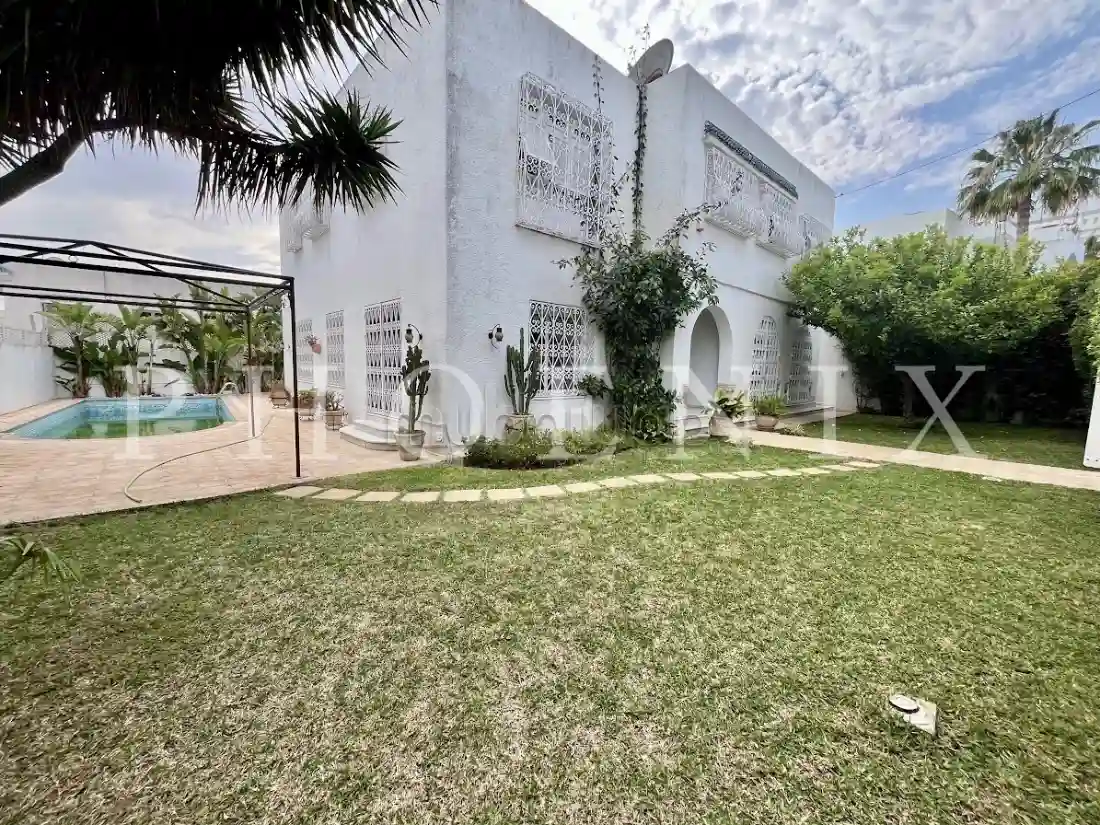 Villa S3 Avec Piscine à La Marsa - Vue 1