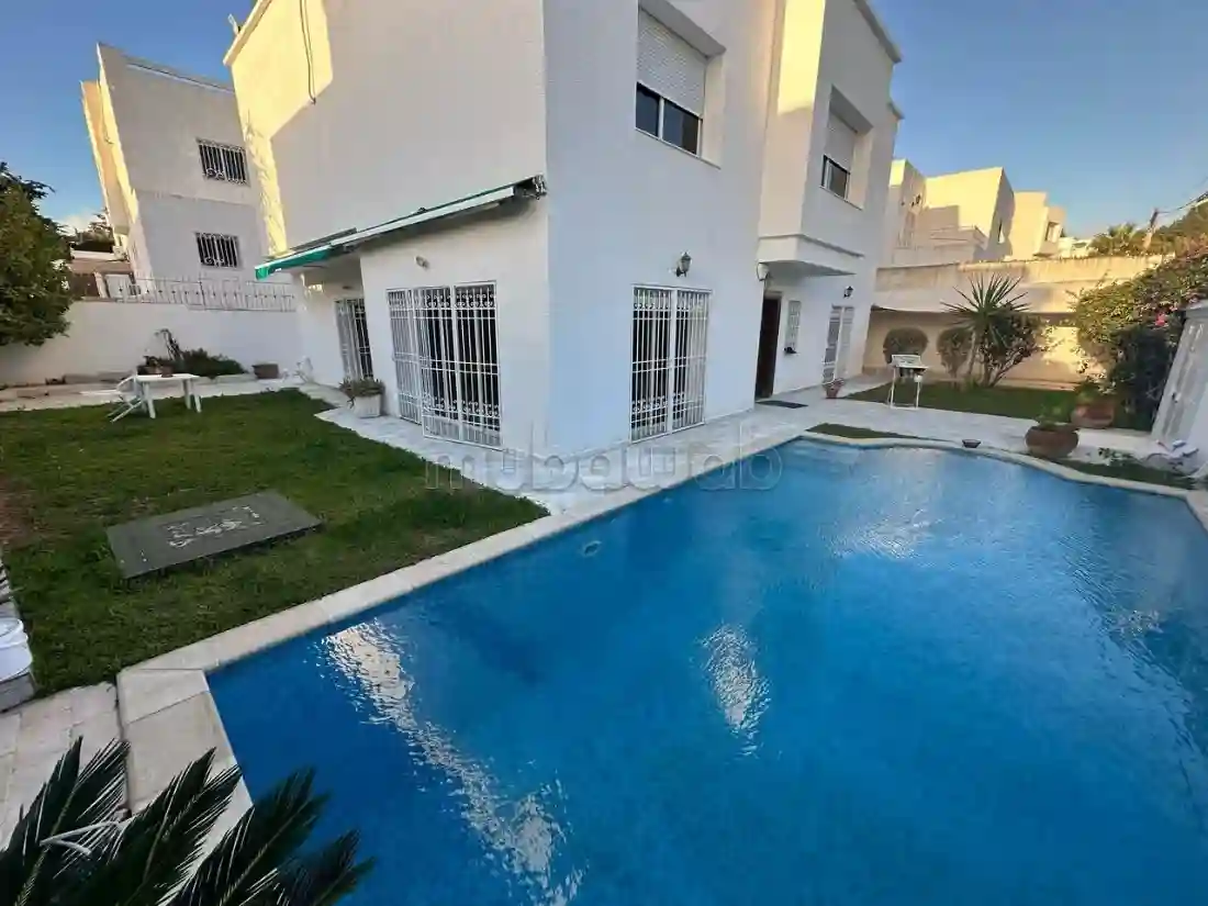Villa Avec Piscine à Louer Gammarth Supérieur - Vue 2