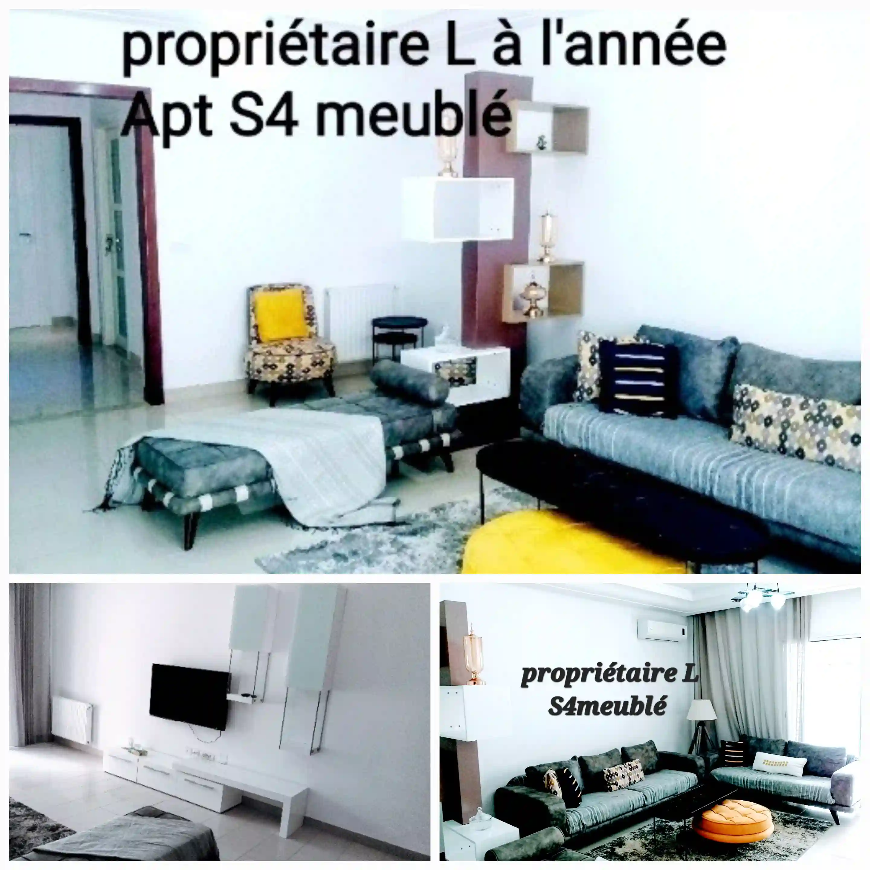 Cité Wahat s4 Meublé pr Étranger à Berge Du Lac - Vue 2
