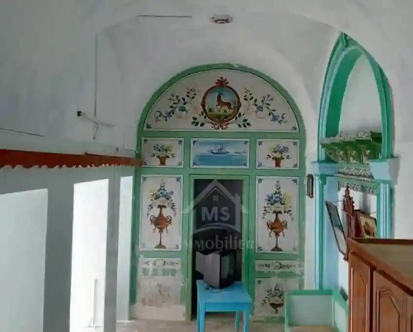 Une Maison Arabe Avec Garage à Vendre à Hammamet 51355351 - Vue 4