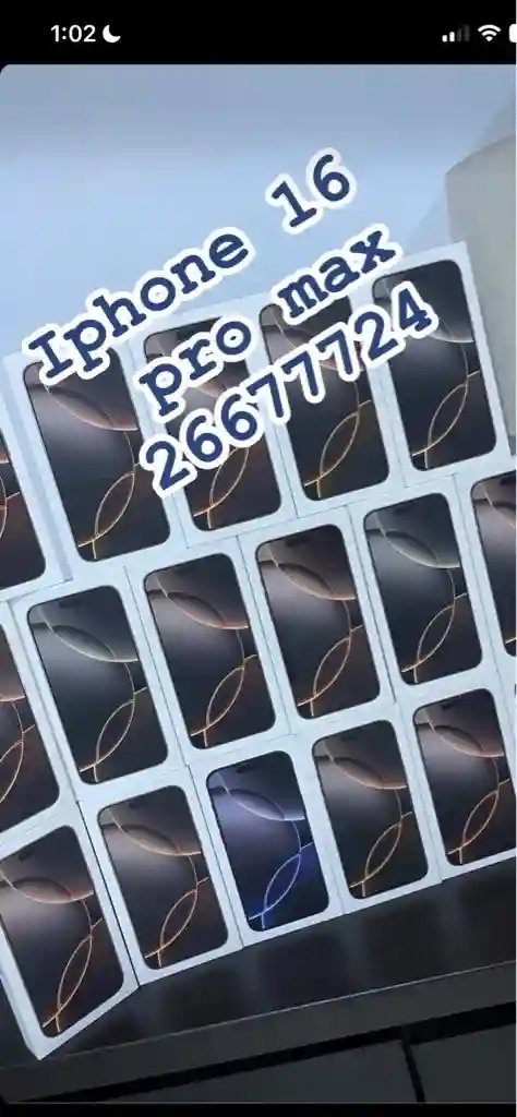Iphone 16 pro max Cacheté - Vue 1