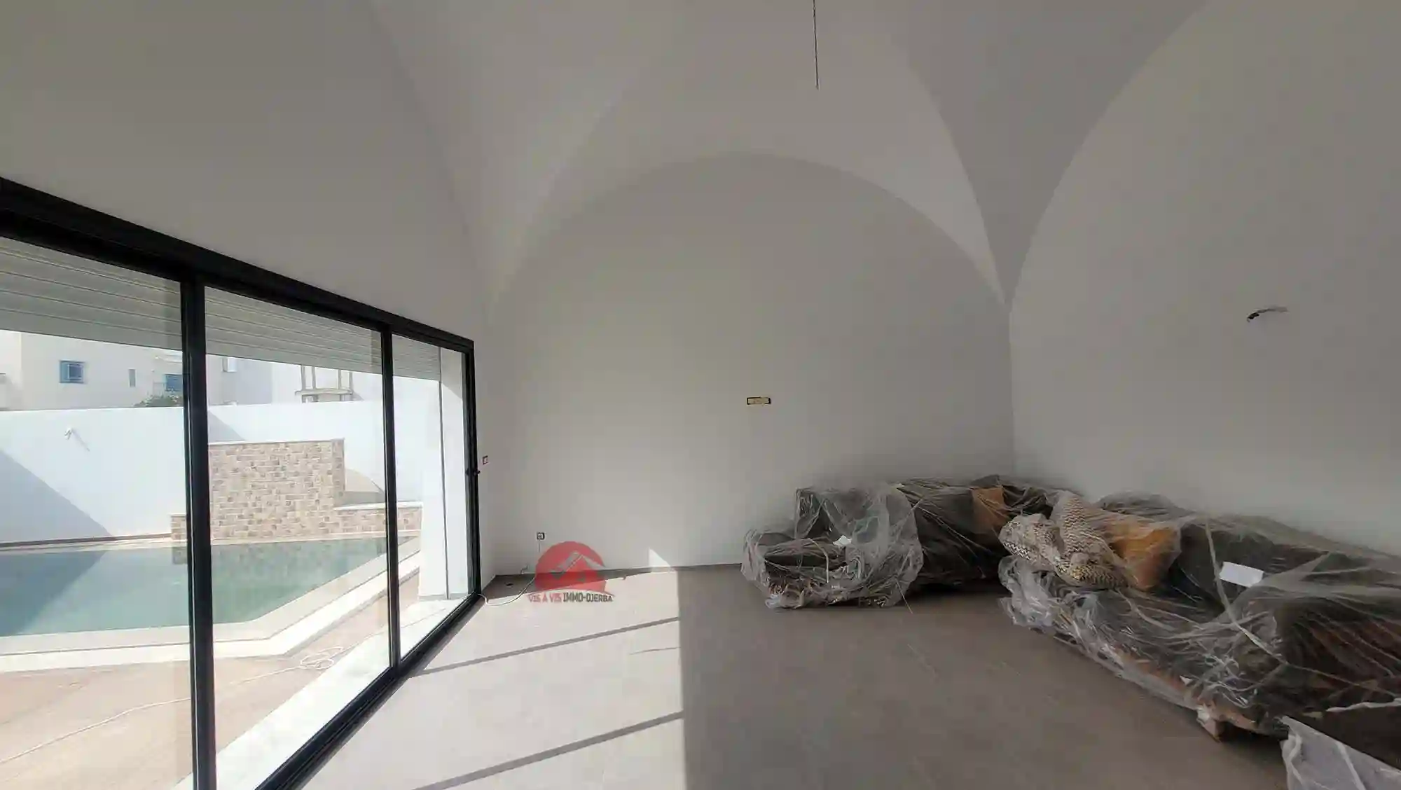 a Vendre à Djerba Midoun – Villa Avec Piscine zu – réf V683 - Vue 1