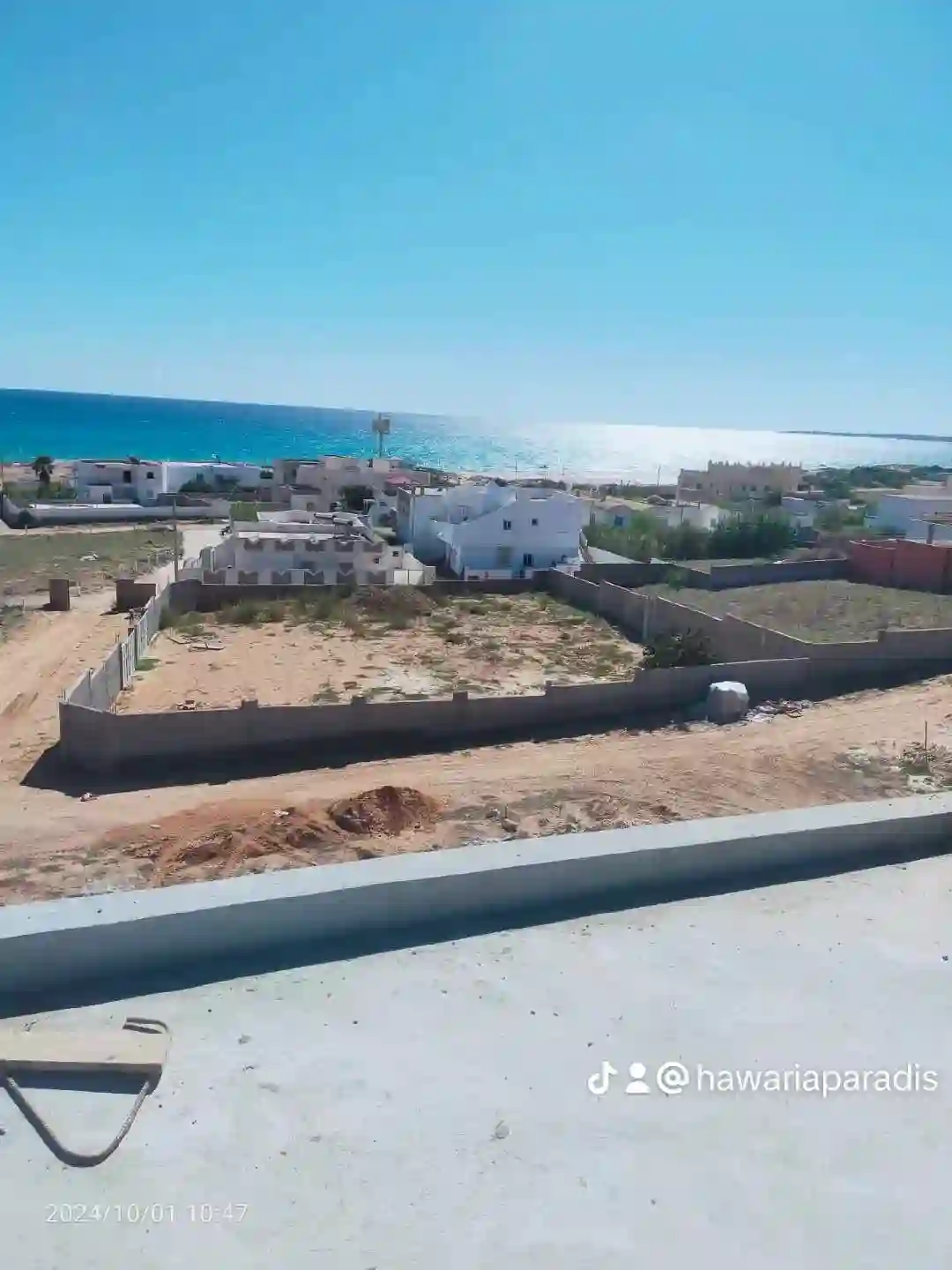 Vue sur mer Fini ou Inachevé à Cite Touristique
