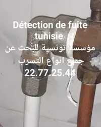 Détection de Fuite eau Sans Casse Tunisie à Bembla