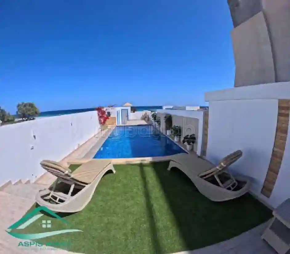 Villa Avec Piscine PDL Plage Ain Grinz Kelibia - Vue 1