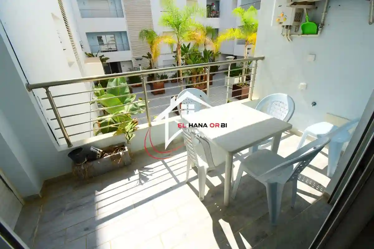 Pour Vacances Appartement s+1 rz Fatimides Proche de la Plage - Vue 7