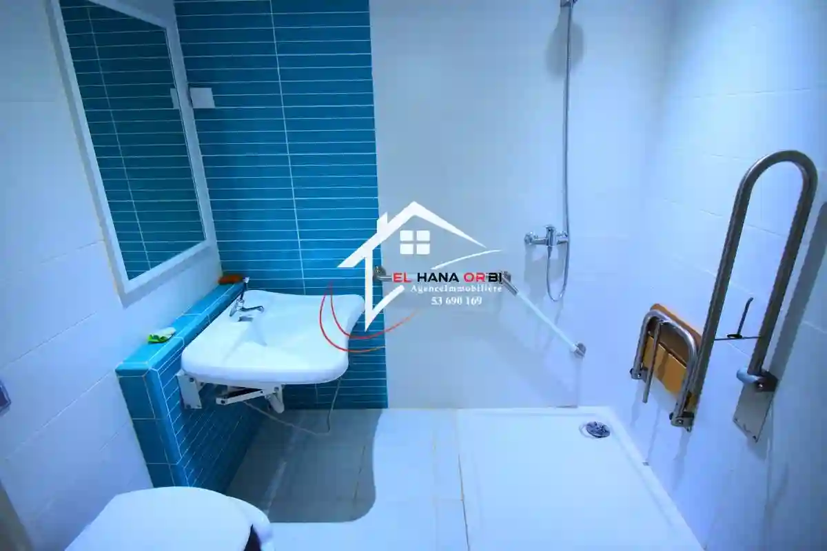 Pour Vacances Appartement s+1 rz Fatimides Proche de la Plage - Vue 8