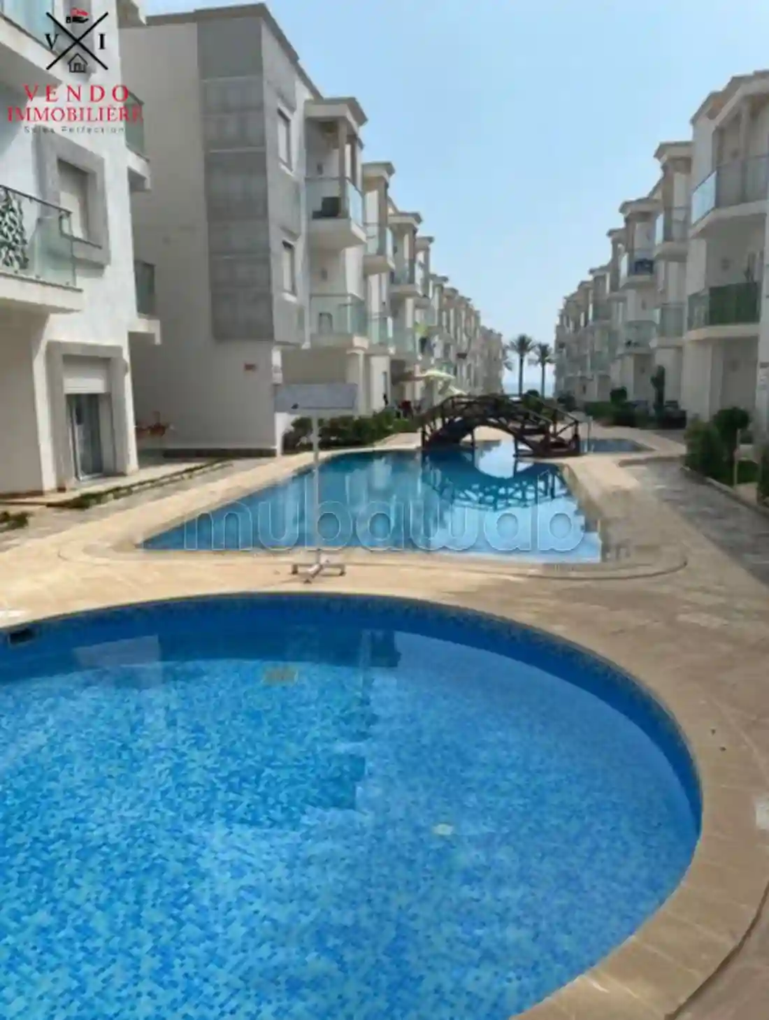 S1 Pied Dans L’eau Avec Piscine à Chatt Mariem - Vue 2