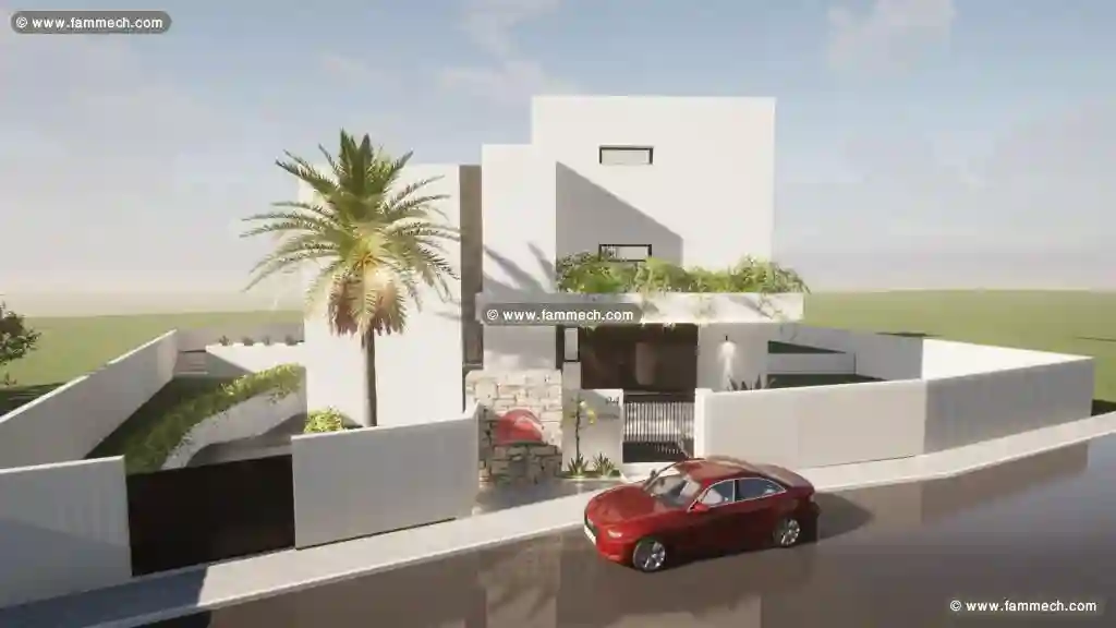 Villa Haut DE Gamme À Djerba Mezraya - RÉF V630 - Vue 3