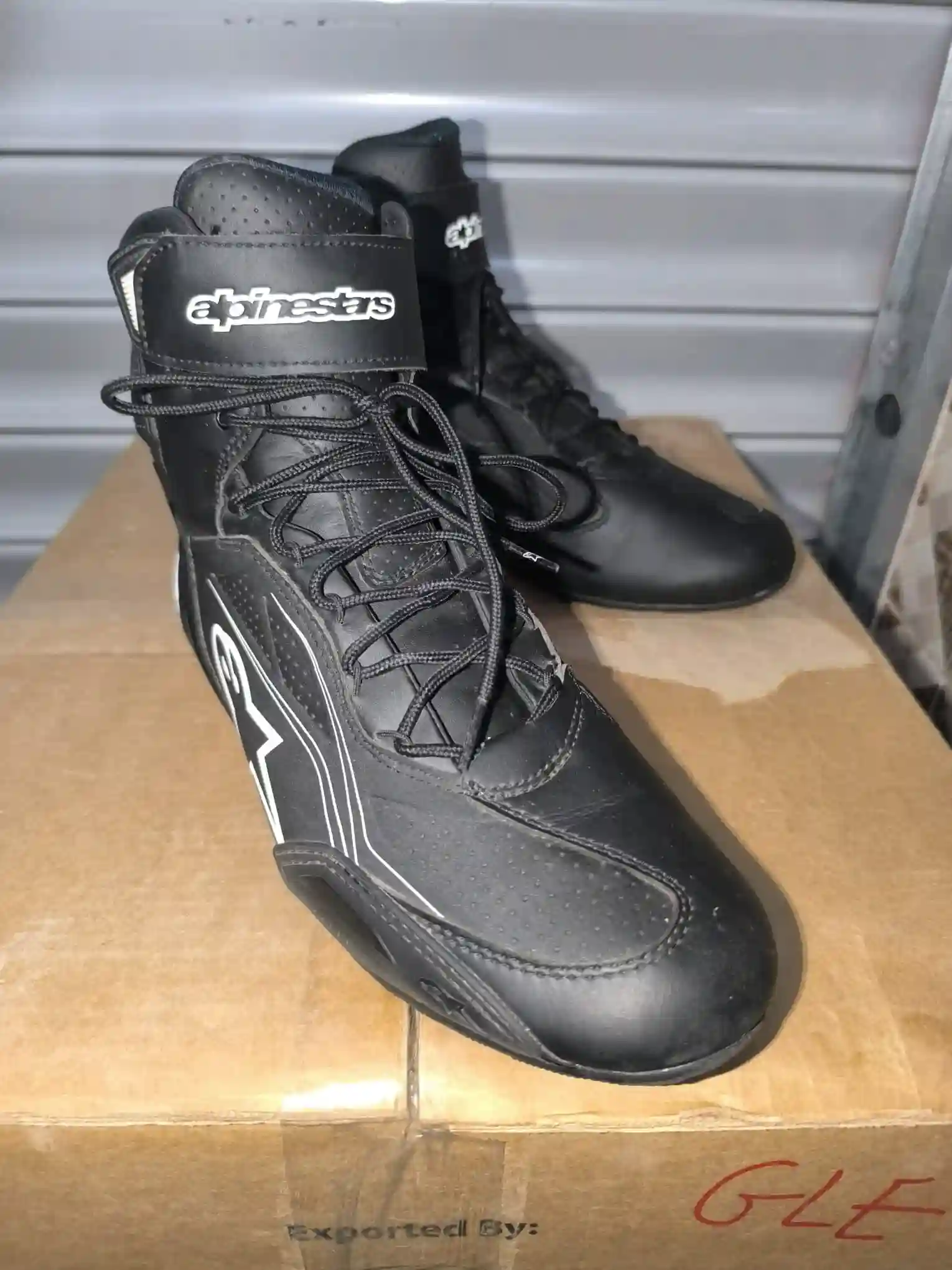 Bottes Moto Alpinestars Taille 44 État Pafait - Vue 1