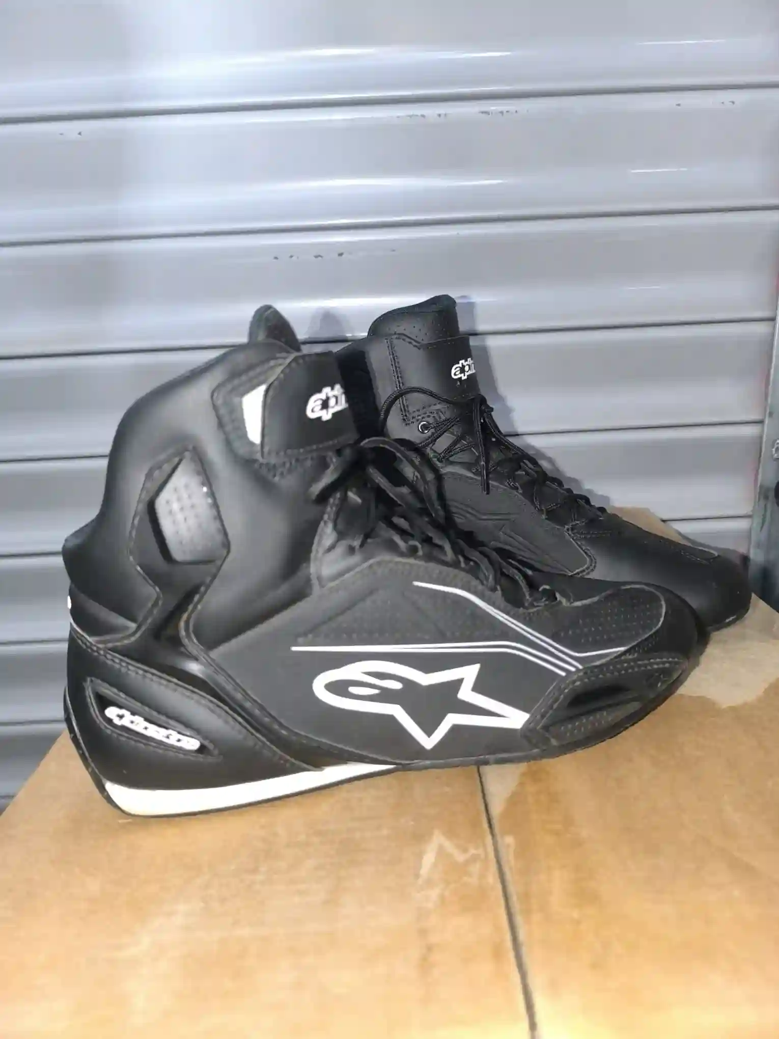 Bottes Moto Alpinestars Taille 44 État Pafait - Vue 3