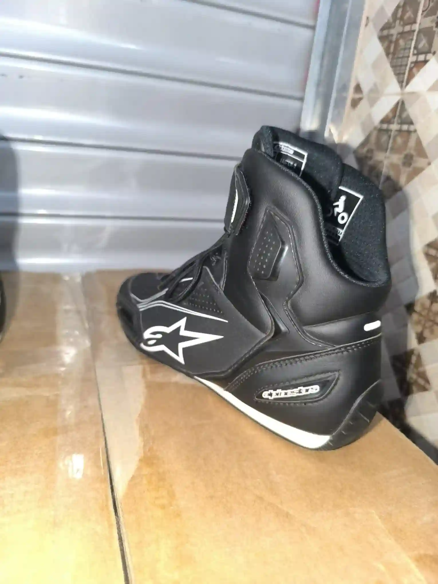 Bottes Moto Alpinestars Taille 44 État Pafait - Vue 4