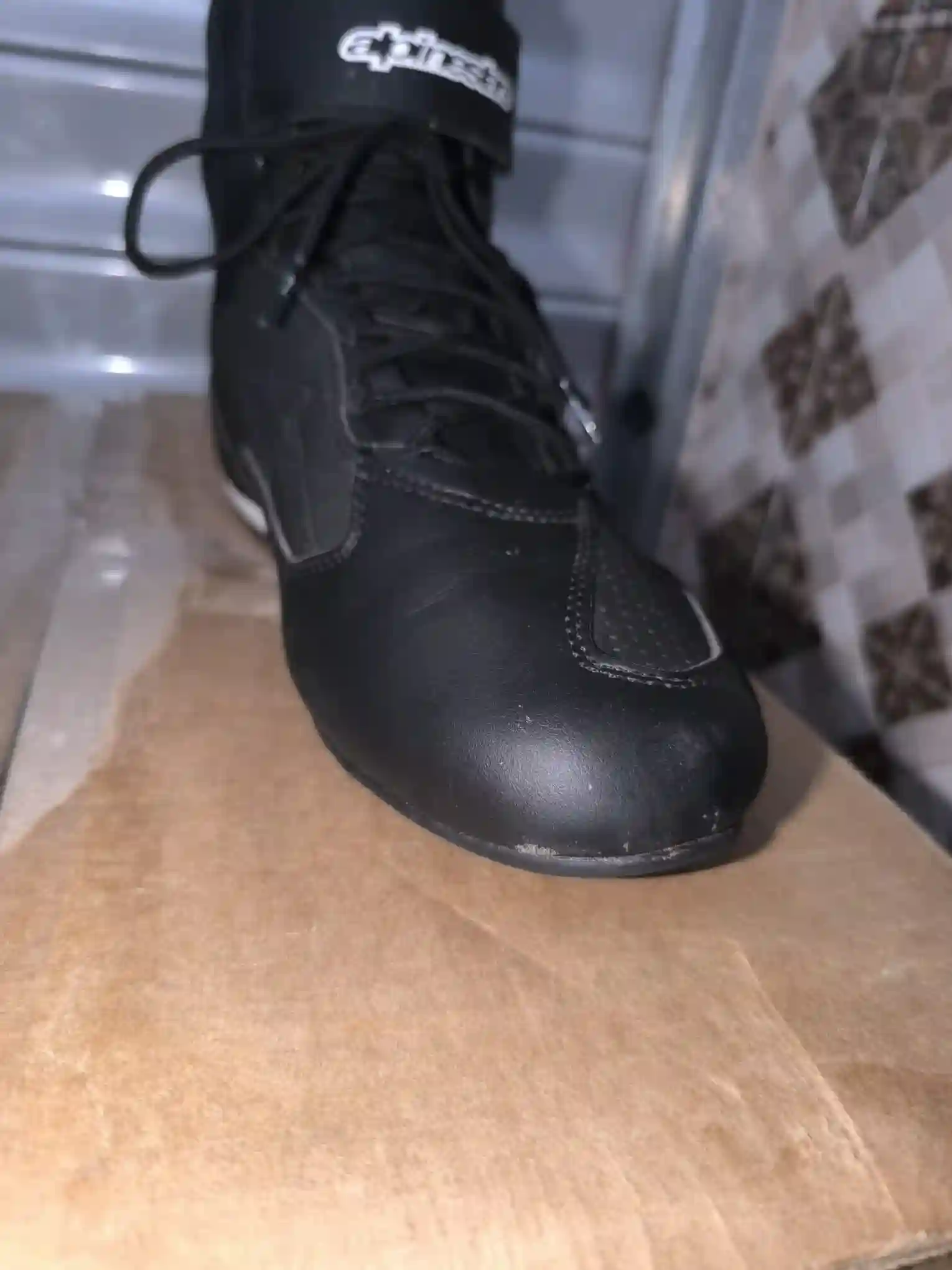 Bottes Moto Alpinestars Taille 44 État Pafait - Vue 8