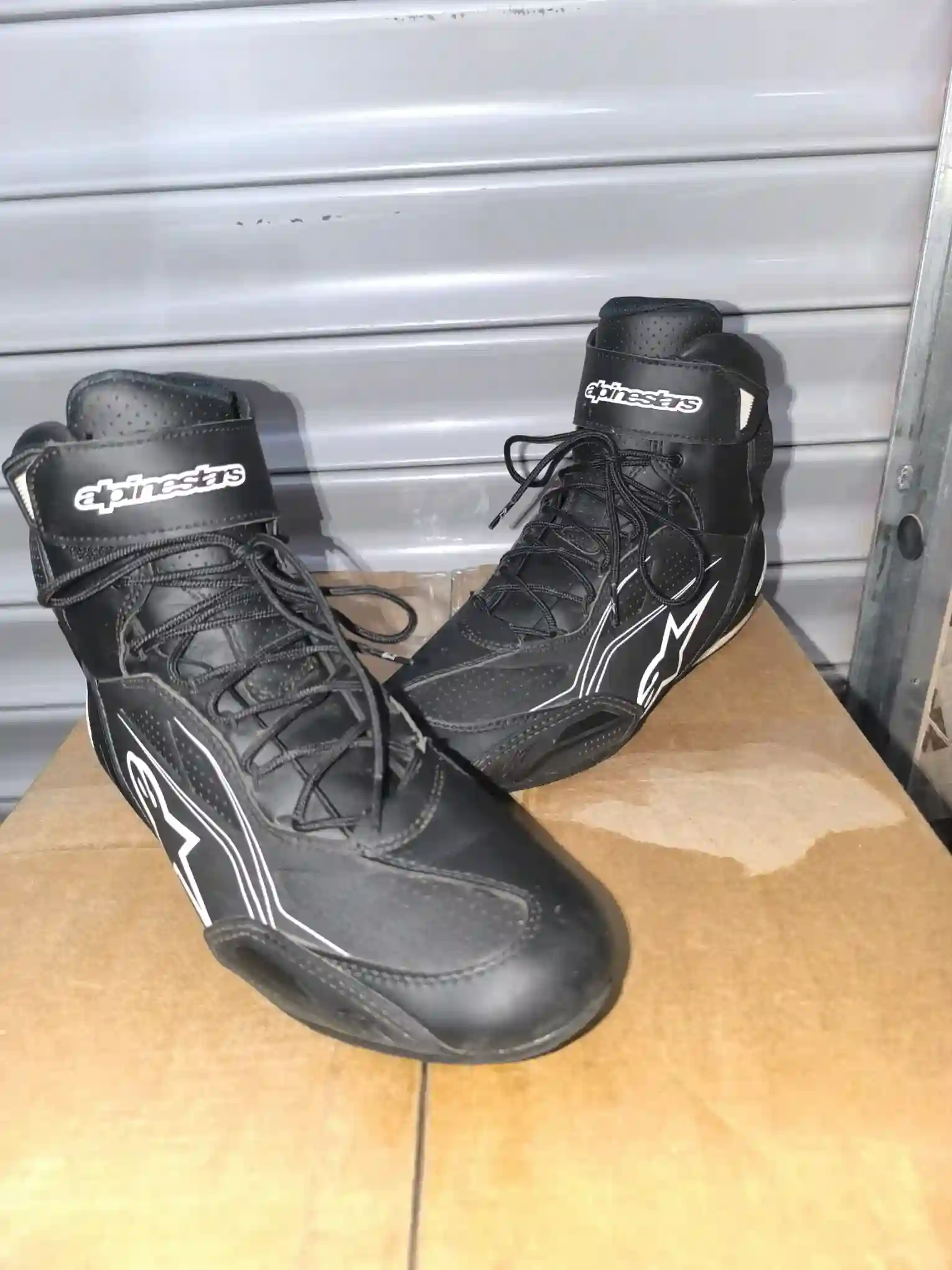Bottes Moto Alpinestars Taille 44 État Pafait - Vue 9