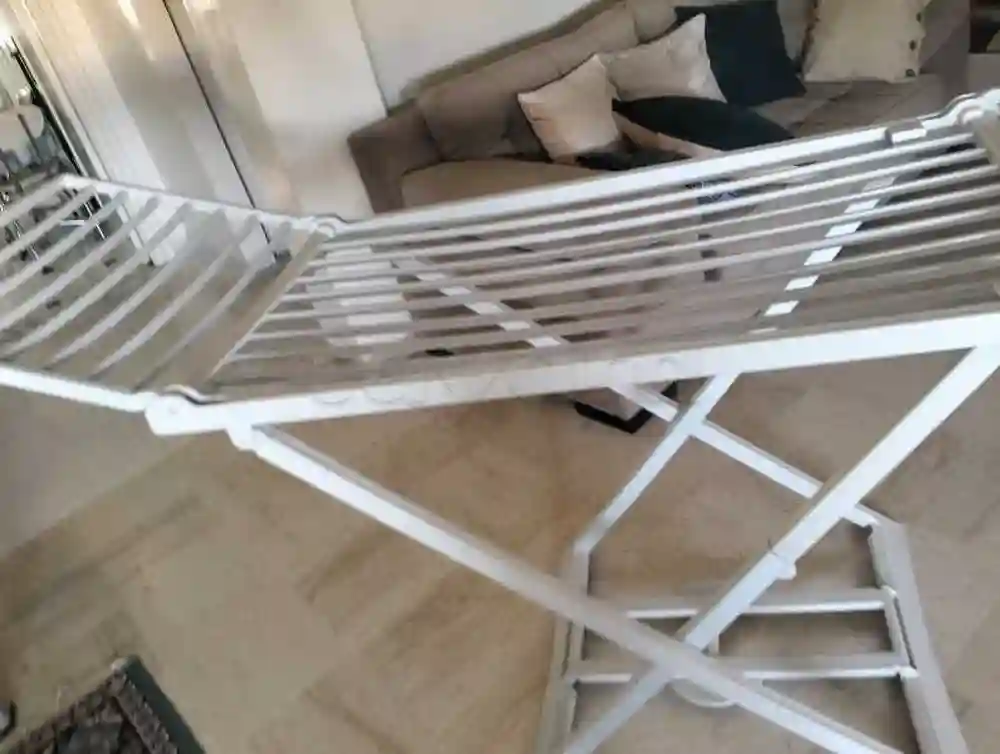 Sèche Linge Neuf en Blanc Plastique - Vue 2