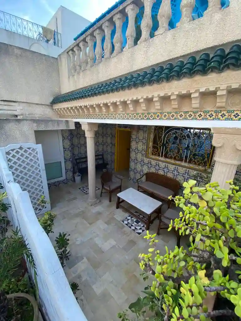 Etage Villa Meublé de a à z à Sidi Bousaid - Vue 1