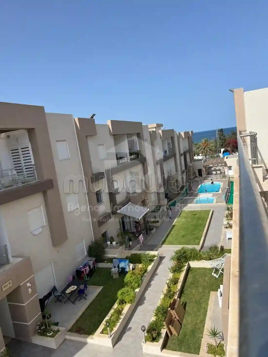 À Louer Courte Durée Duplex S3 à Chatt Meriem - Vue 2