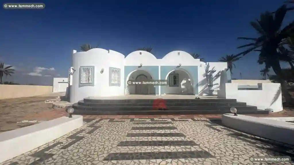 Villa Avec Grand Terrain Midoun Djerba - RÉF V659 - Vue 1