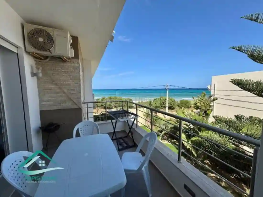 Appartement Pieds Dans L'eau Plage Ezzahra Kelibia - Vue 3