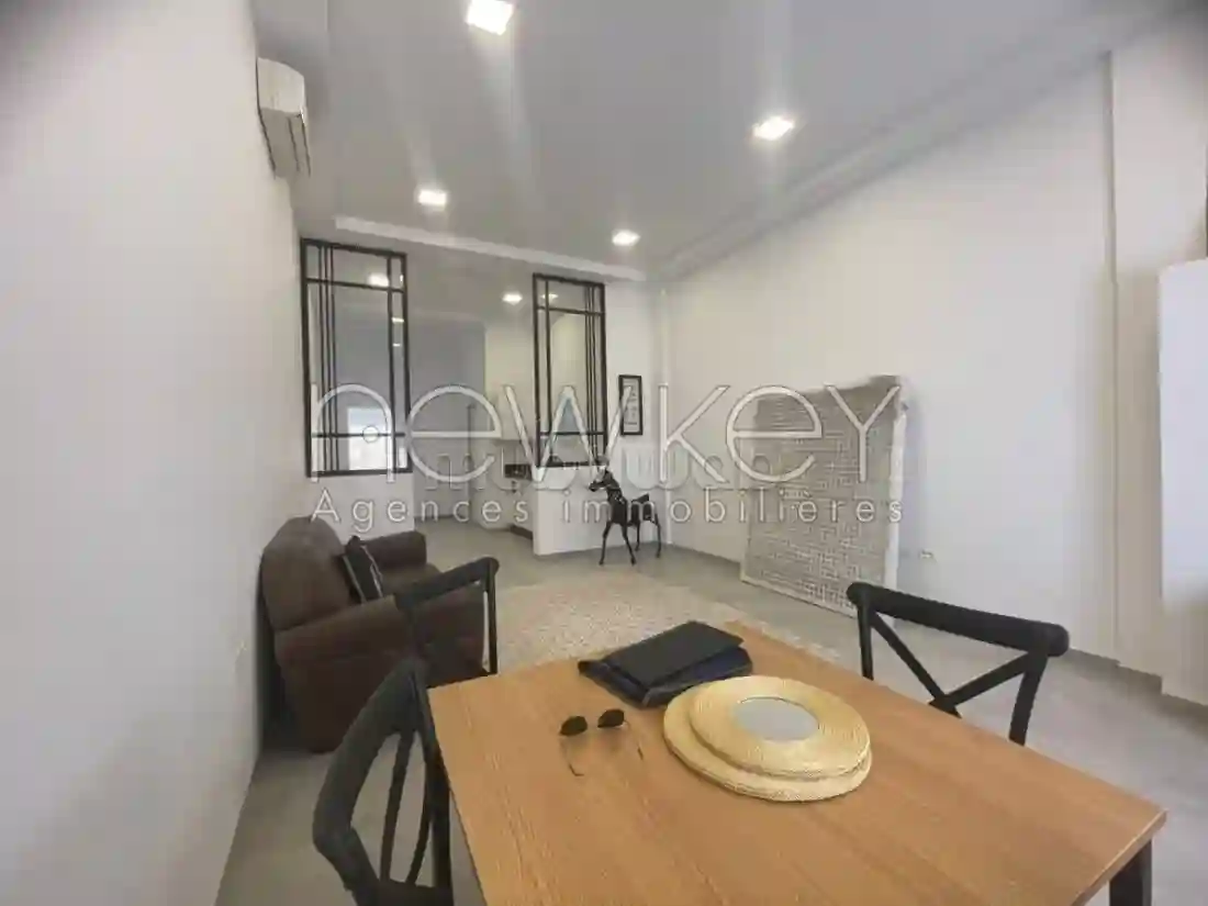 Appartement S1 Meublé à La Marsa Ville - Vue 2